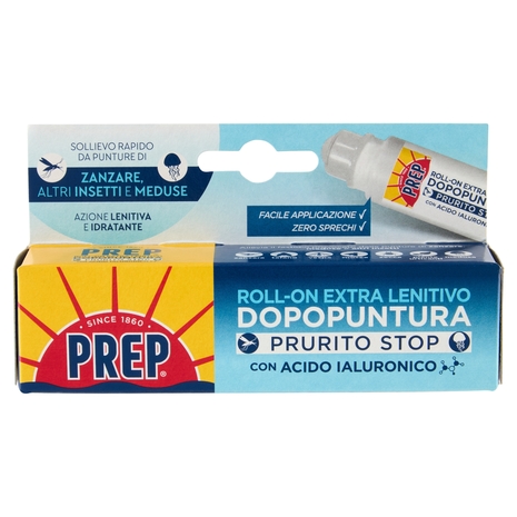 Prep Roll-On Extra Lenitivo Dopopuntura Prurito Stop con Acido Ialuronico 15 ml